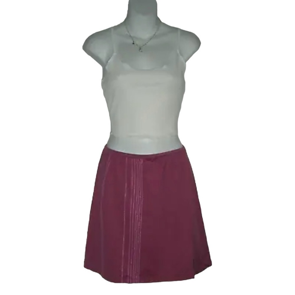 Nike Skirt Pink Golf Skort Dri Fit Ballet Tenniscore Sporty Athleisure Workout M - Picture 11 of 11